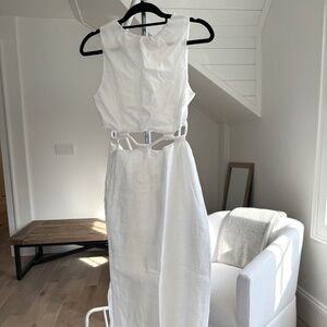 Sir the label - Mayra white deconstructed dress